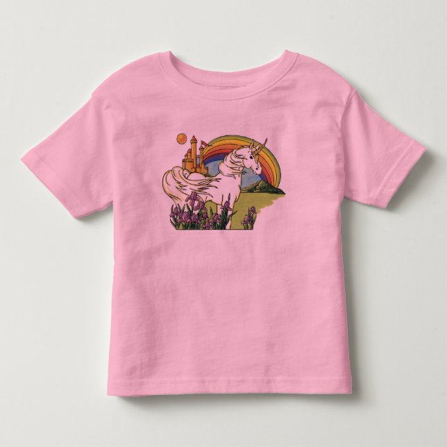 T-shirt Pour Les Tous Petits Fairytale Unicorn (Devant)