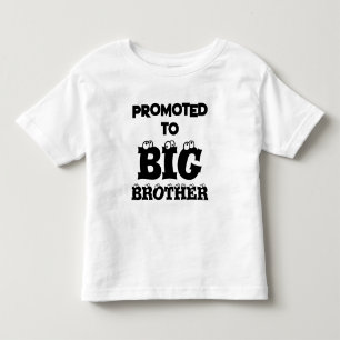 T-SHIRT POUR LES TOUS PETITS FAIT PROMU ANNONCE GRAND FRÈRE BÉBÉ 