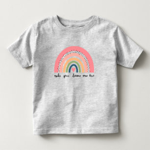 T-shirt Pour Les Tous Petits Faites de vos rêves une réalité arc-en-ciel