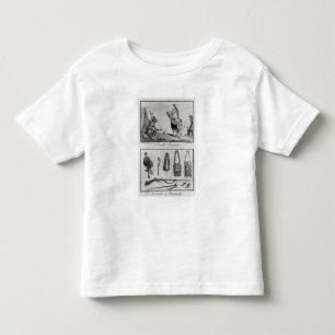 T-shirt Pour Les Tous Petits Famille, bras et ornements Iroquois