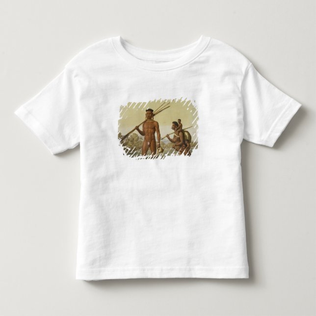 T-shirt Pour Les Tous Petits Famille de Botocudos, Rio Grande, Brésil, de 'Le (Devant)
