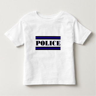 T-shirt Pour Les Tous Petits Famille de police