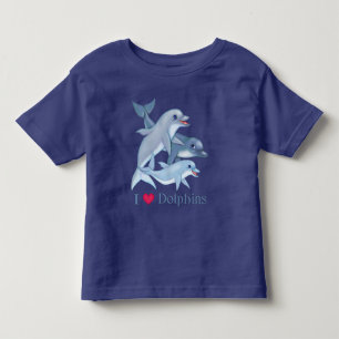 T-shirt Pour Les Tous Petits Famille Dolphin