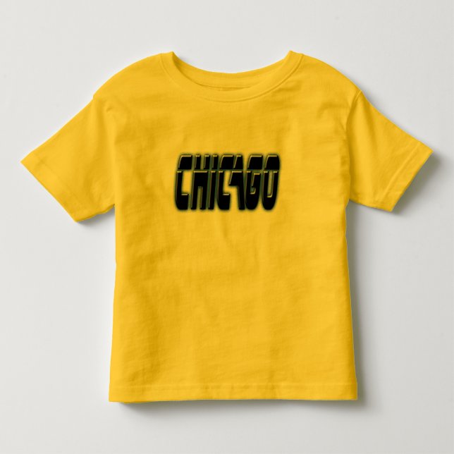 T-shirt Pour Les Tous Petits Fan de Chicago (Devant)