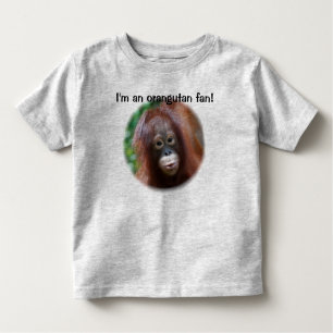 T-shirt Pour Les Tous Petits Fan d'orang-outan