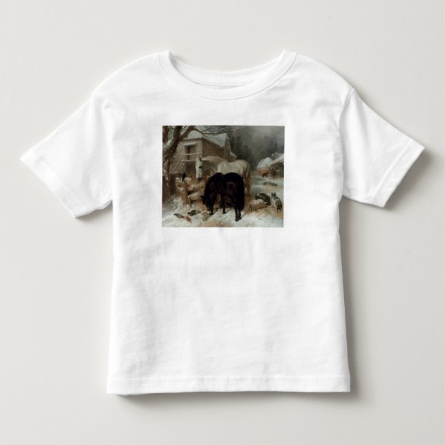 T-shirt Pour Les Tous Petits Farmyard (Devant)