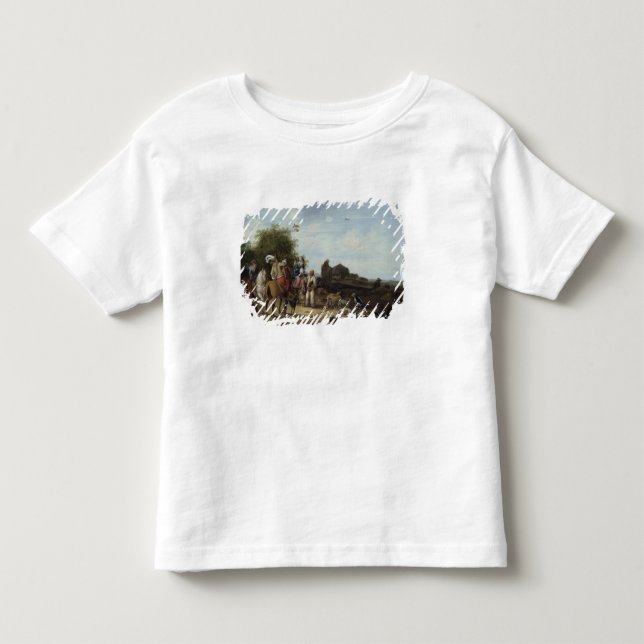 T-shirt Pour Les Tous Petits Fauconnerie (Devant)