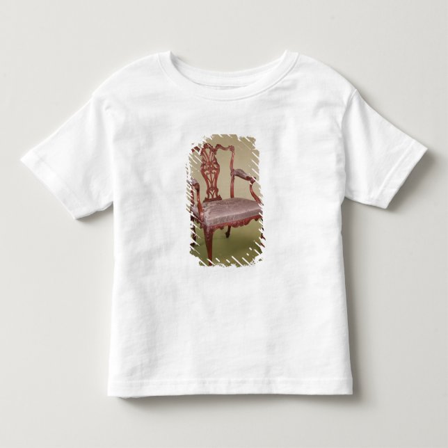 T-shirt Pour Les Tous Petits Fauteuil par Thomas Chippendale, c.1760 (Devant)
