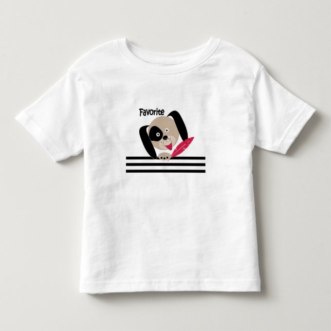 T-shirt Pour Les Tous Petits Favori . (Devant)