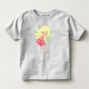 T-shirt Pour Les Tous Petits Fée Forestière, Fée Mignonne, Fée Magique, Cheveux