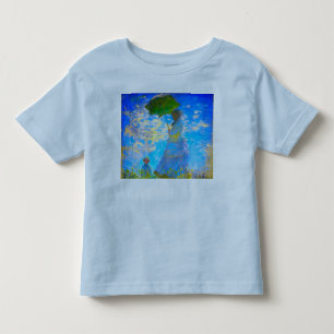 T-shirt Pour Les Tous Petits Femme à l'ombrelle de Monet