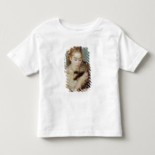 T-shirt Pour Les Tous Petits Femme au chat de Pierre-Auguste Renoir