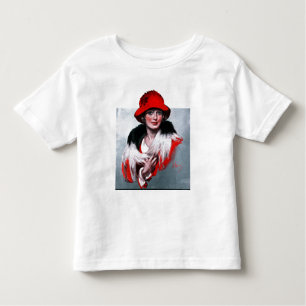 T-shirt Pour Les Tous Petits Femme dans Red Hat
