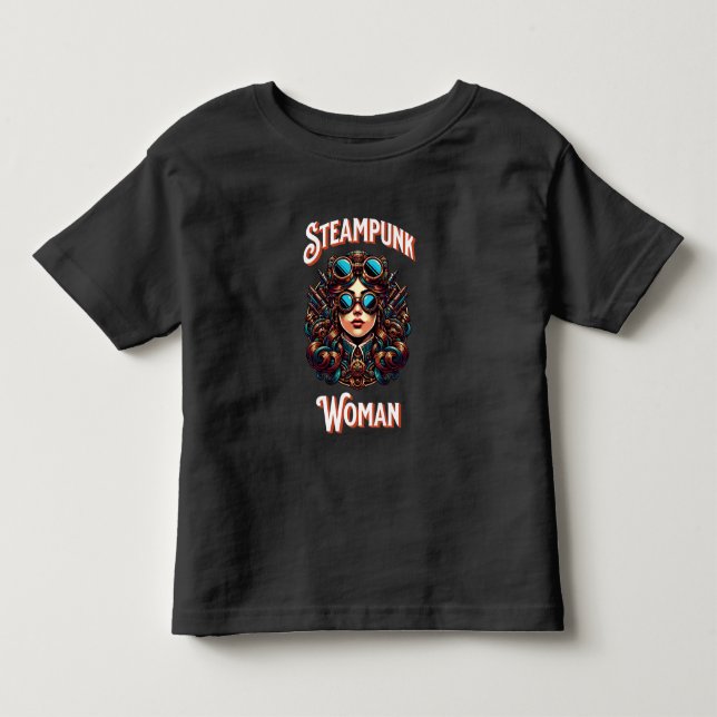 T-shirt Pour Les Tous Petits Femme Steampunk (Devant)