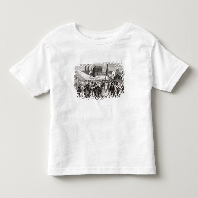 T-shirt Pour Les Tous Petits Femmes démontrant (Devant)
