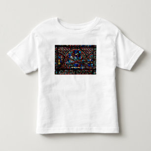T-shirt Pour Les Tous Petits Fenêtre dépeignant le bon Samaritain