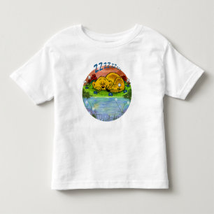 T-shirt Pour Les Tous Petits Ferald Ferret dormant