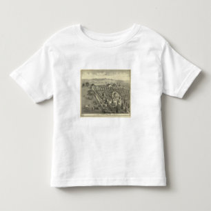 T-shirt Pour Les Tous Petits Ferme à feuillage persistant d'avenue