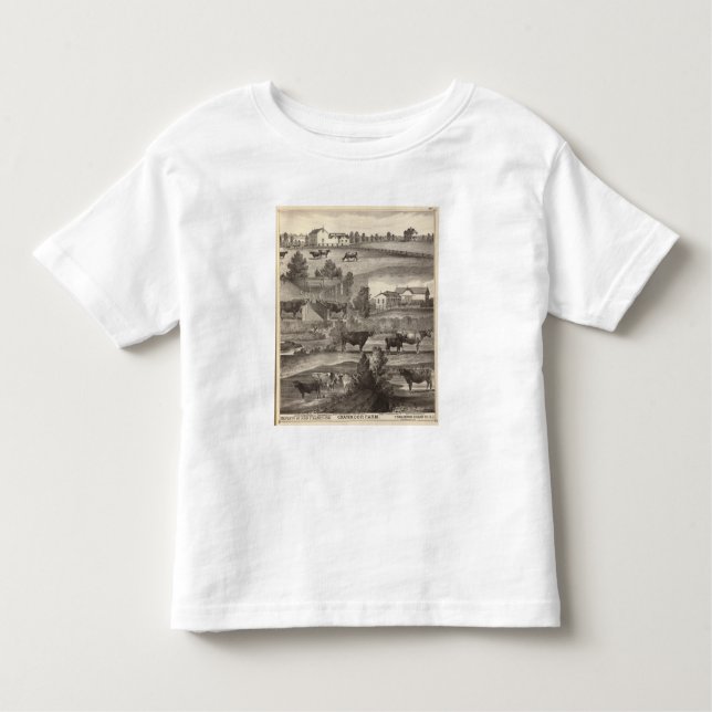 T-shirt Pour Les Tous Petits Ferme de Cranmoor, Toms River, NJ (Devant)