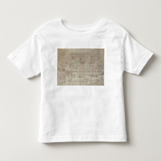 T-shirt Pour Les Tous Petits Festival au d'Anet de château (Devant)