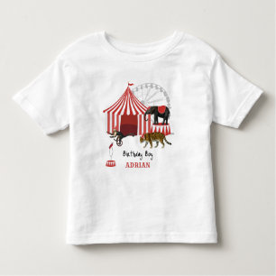 T-shirt Pour Les Tous Petits Festival du Carnaval Big Top Anniversaire Thème