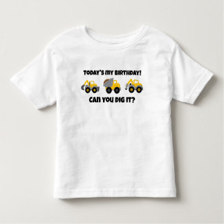 T-shirt Pour Les Tous Petits Fête d'anniversaire de construction