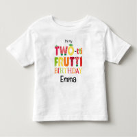 Fête d'anniversaire de deux ans Two-tti Frutti Cut