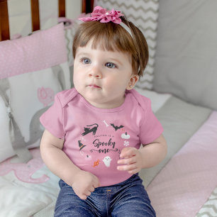 T-shirt Pour Les Tous Petits Fête d'anniversaire éffrayant One Girl