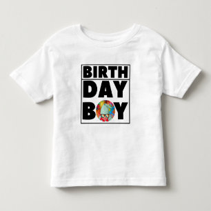 T-SHIRT POUR LES TOUS PETITS FÊTE D'ANNIVERSAIRE GARÇON CÉLÉBRATION PERSONNALIS
