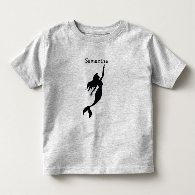 T-shirt Pour Les Tous Petits Fête de la sirène d'anniversaire bébé (Devant)