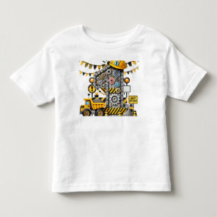 T-shirt Pour Les Tous Petits Fête du 1er anniversaire de Construction
