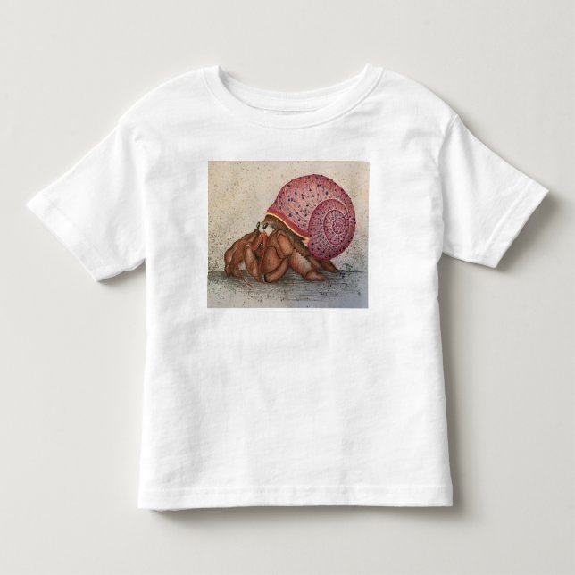 T-shirt Pour Les Tous Petits Fête du Bernard-l'Hermite (Devant)