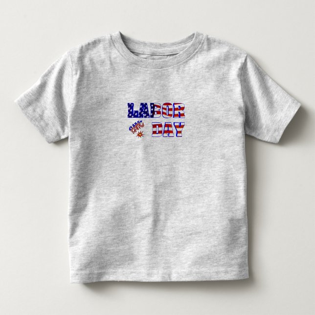 T-shirt Pour Les Tous Petits Fête du Travail - (Devant)
