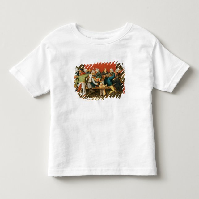T-shirt Pour Les Tous Petits Fête Mariage (Devant)