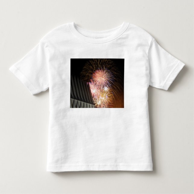T-shirt Pour Les Tous Petits Feu explosé (Devant)