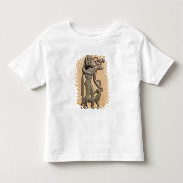 T-shirt Pour Les Tous Petits Figure d'un homme tenant un singe (Devant)
