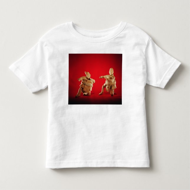T-shirt Pour Les Tous Petits Figures des joueurs de base-ball cérémonieux (Devant)