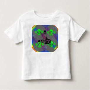 T-shirt Pour Les Tous Petits Fileur de vinyle du DJ