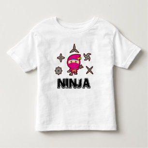 T-shirt Pour Les Tous Petits Fille de Ninja