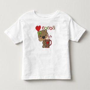 T-shirt Pour Les Tous Petits Fille Ours Cocaca Amour