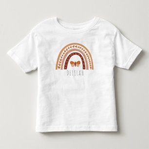 T-shirt Pour Les Tous Petits Filles Cute Boho Arc-en-ciel personnalisé