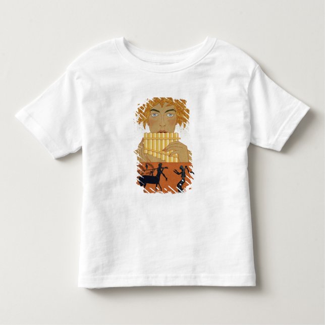 T-shirt Pour Les Tous Petits Filtrez le joueur de pipeau, illustration de "Les (Devant)