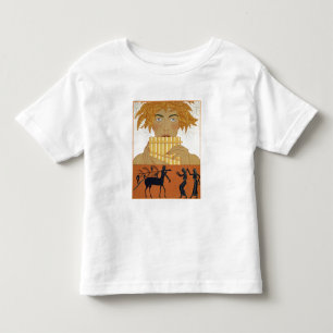 T-shirt Pour Les Tous Petits Filtrez le joueur de pipeau, illustration de "Les