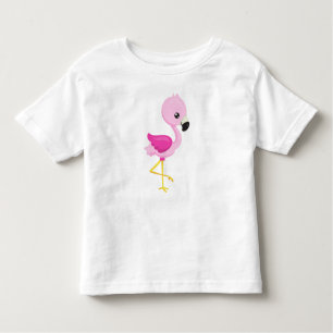 T-shirt Pour Les Tous Petits Flamant rose, Flamant rose bébé, Flamant rose rose