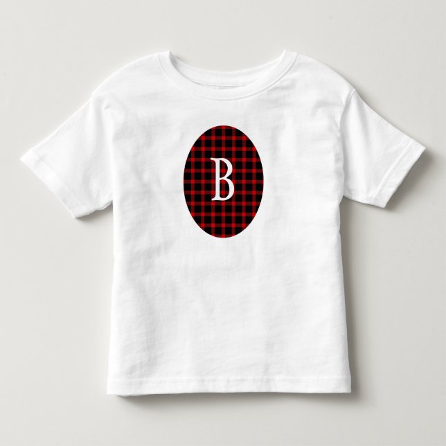 T-shirt Pour Les Tous Petits flanelle de Noël (Devant)