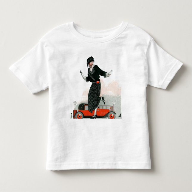 T-shirt Pour Les Tous Petits Flapper et Roadster (Devant)