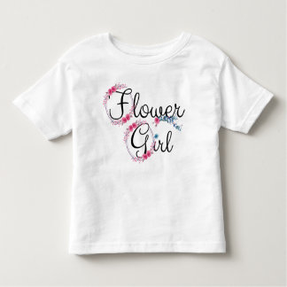 T-shirt Pour Les Tous Petits Fleur fille mignonne Floral