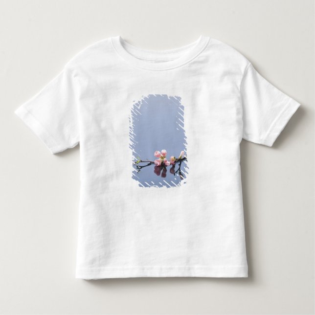 T-shirt Pour Les Tous Petits Fleurs de cerisier sur l'eau (Devant)