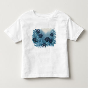 T-shirt Pour Les Tous Petits Fleurs foncées
