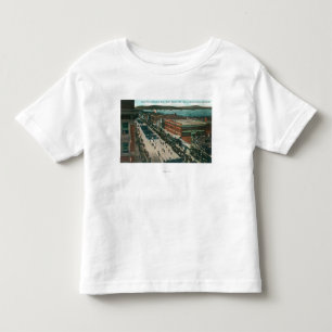 T-shirt Pour Les Tous Petits Flotte atlantique de marine des USA dans le port
